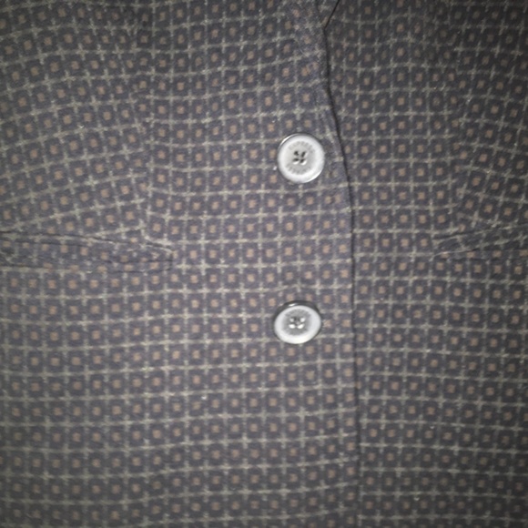 Express Size 4 Black patterned blazer - Picture 4 of 4